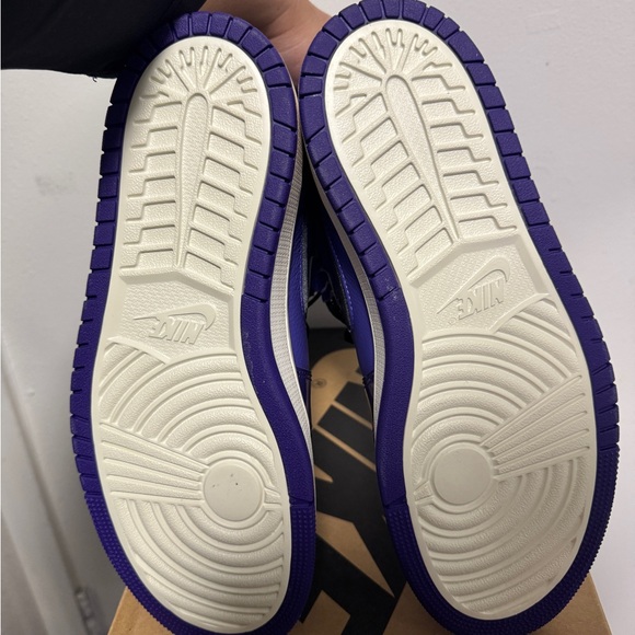 Jordan 1 High Zoom Air CMFT Purple Patent (Women's Size:11.5) NEW NEW NEW - Picture 7 of 14